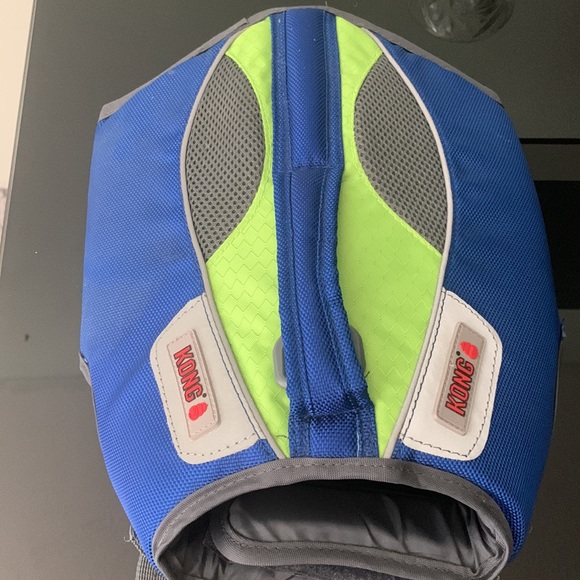 Kong life jacket green and blue small XS for pets - Picture 6 of 6